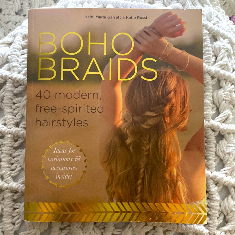 Boho braid book - how to
